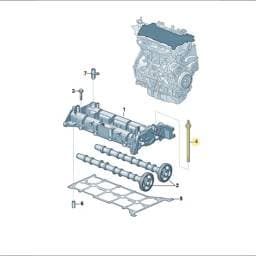 WHT010888 Volkswagen Double Stud