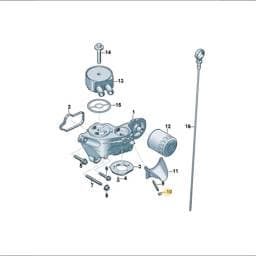 WHT010753 Volkswagen Nut