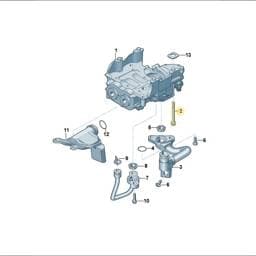 WHT011414 Volkswagen Hexagon Bolt