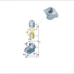 2HJ115351 Volkswagen Oil Filter