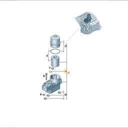 2HJ129999 Volkswagen Seal Ring