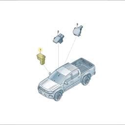 2HJ907261A Volkswagen Light Sensor