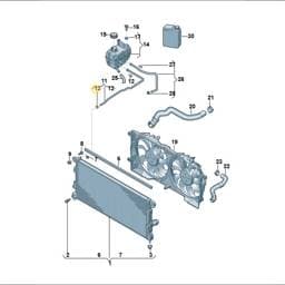 WHT010539 Volkswagen Spring Band Clamp