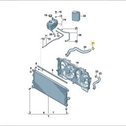 WHT010546 Volkswagen Spring Band Clamp