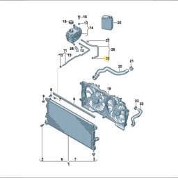 WHT010532 Volkswagen Spring Band Clamp