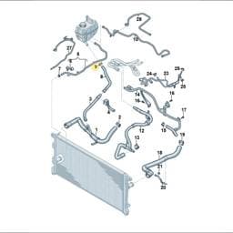 WHT010536 Volkswagen Spring Band Clamp