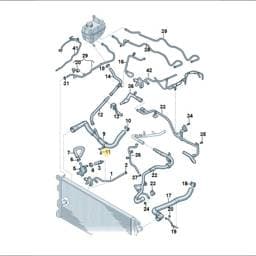 WHT010432 Volkswagen Pin