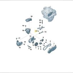 WHT010334 Volkswagen Pin