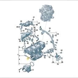 WHT010847 Volkswagen Bolt With Washer