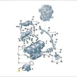 WHT010950 Volkswagen Panel Screw