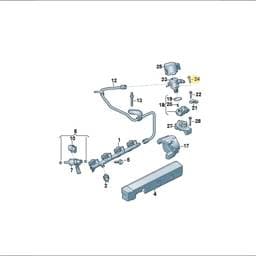 WHT010980 Volkswagen Fuel System Pin