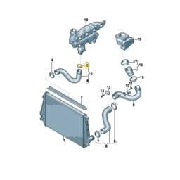 N10735501 Volkswagen Hose Clamp