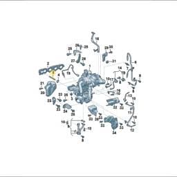 WHT011360 Volkswagen Stud