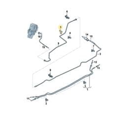 N10743001 Volkswagen Fuel Line Retainer