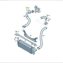 WHT010498 Volkswagen Nut