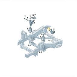 WHT011276 Volkswagen Pin
