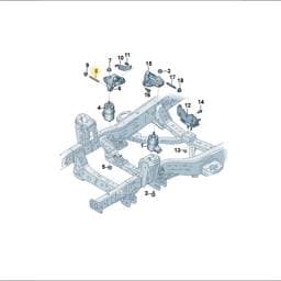 WHT011095 Volkswagen Double Stud