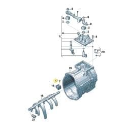 WHT007017 Volkswagen Locating Bolt