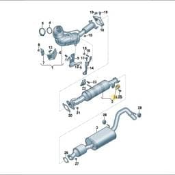 WHT010904 Volkswagen Speed Nut