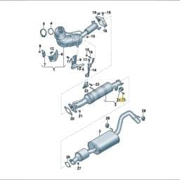 WHT010671 Volkswagen Bolt With Washer