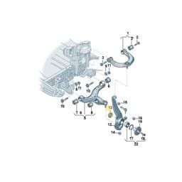 WHT003249A Volkswagen Tensioning Washer