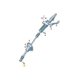 N90978403 Volkswagen Hex Collared Bolt