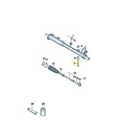 N10640502 Volkswagen Hex Head Bolt With Shoulder