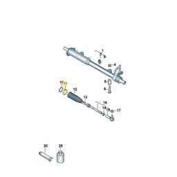 N10551701 Volkswagen Ear Crimp Hose Clamp