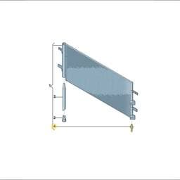 WHT010582 Volkswagen Double Stud
