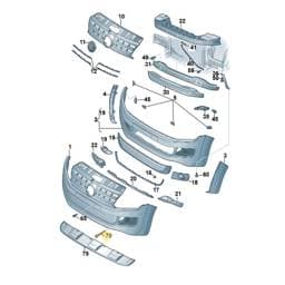 WHT004844 Volkswagen Hexagon Head Bolt