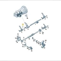WHT010690 Volkswagen Spring Pin
