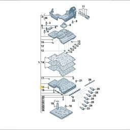 WHT010658 Volkswagen Pin