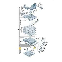 WHT010657 Volkswagen Pin