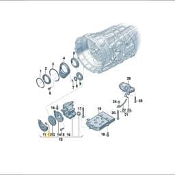 WHT010898 Volkswagen Securing Ring