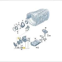WHT010367 Volkswagen Automatic Gearbox Pin