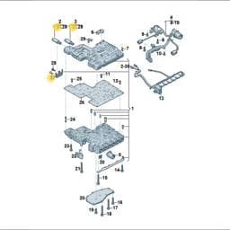 WHT010730 Volkswagen Automatic Gearbox Pin