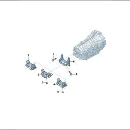 WHT012780 Volkswagen Hex Collared Bolt