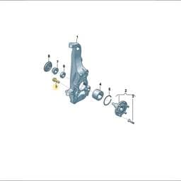 WHT010955 Volkswagen Front Axle Bolt