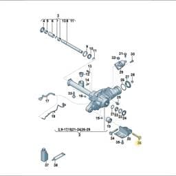 WHT010393 Volkswagen Differential Pin