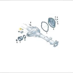WHT011307 Volkswagen Hexagon Bolt