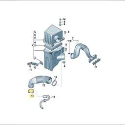N90656001 Volkswagen Spring Band Clamp