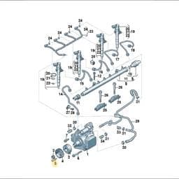N91176101 Volkswagen Socket Head Bolt