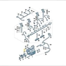 WHT002494 Volkswagen Socket Head Bolt