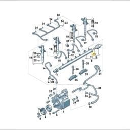 WHT004740 Volkswagen O-Ring