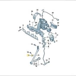N91204701 Volkswagen Clamp