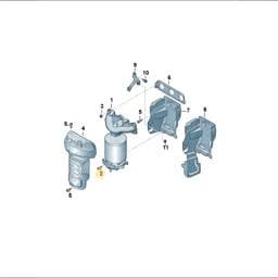 N10347902 Volkswagen Hexagon Socket Collared Bolt