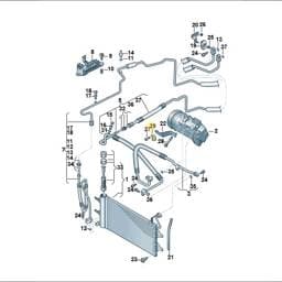 N0206474 Volkswagen Hose Clamp