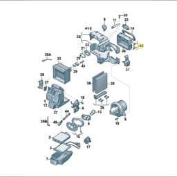 8Z2819133 Volkswagen Actuator