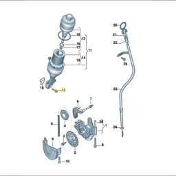 N10242602 Volkswagen Socket Head Bolt