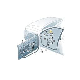 WHT004869 Volkswagen Hex Nut
